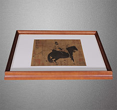 武平书画装裱配框服务案例