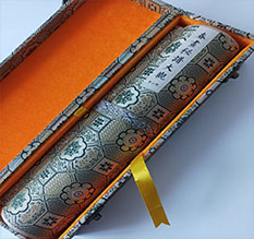 武平书画装裱案例